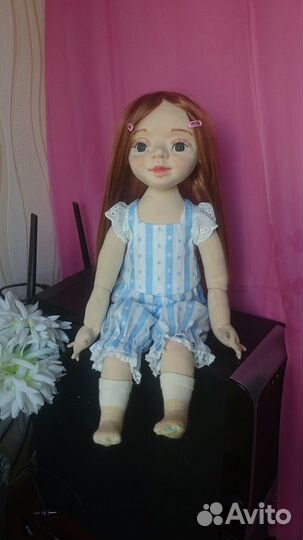 Кукла ручной работы Женечка