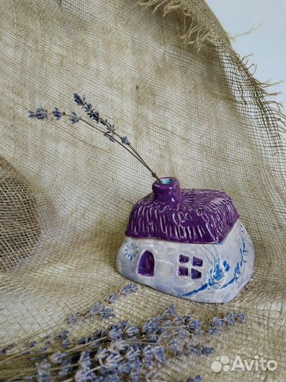 Домик Феи керамическая шкатулка