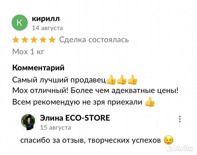 Панно зеленый мох 90 см