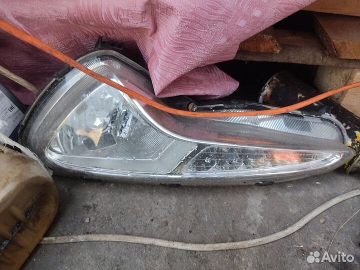 Противотуманные фары с дхо на солярис