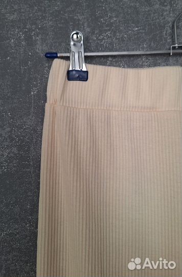 Легинсы лосины трикотажные в рубчик M L