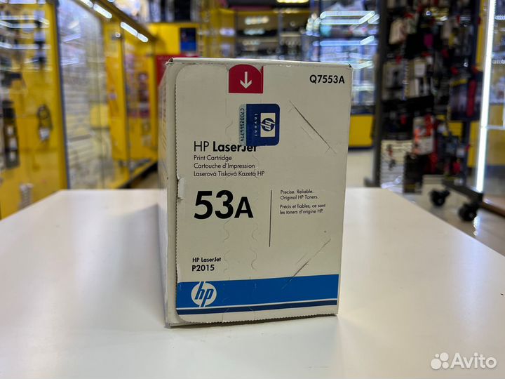 Картридж HP 53A Q7553A оригинал