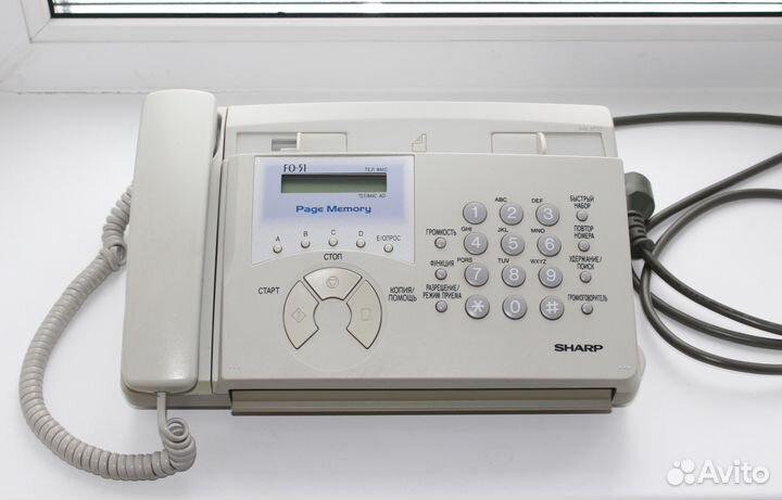 Факс sharp FO-51
