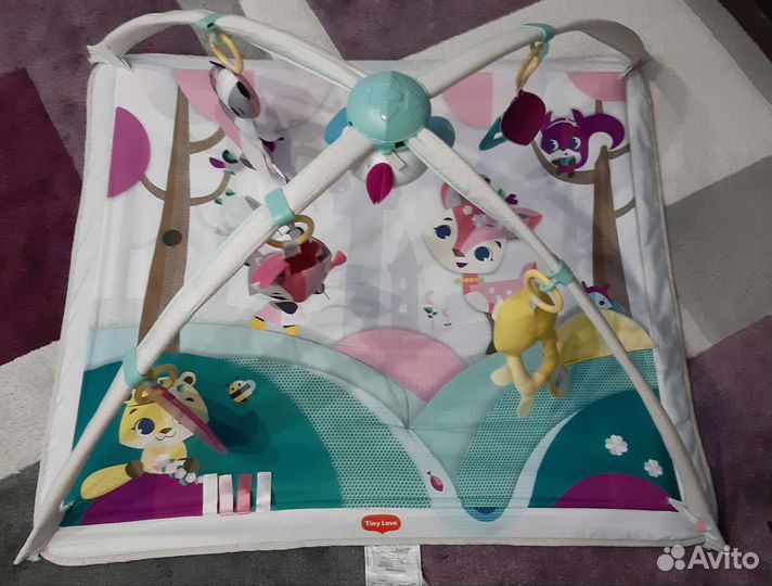 Развивающий коврик tiny love принцесса