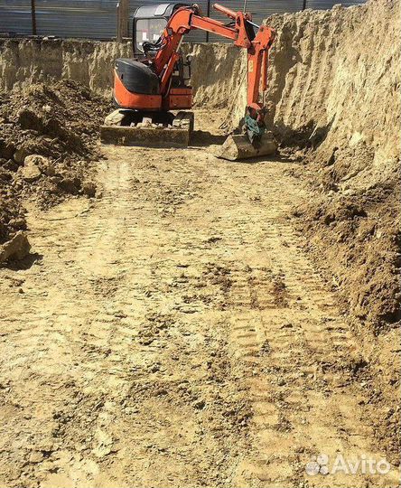 Услуги мини экскаватора