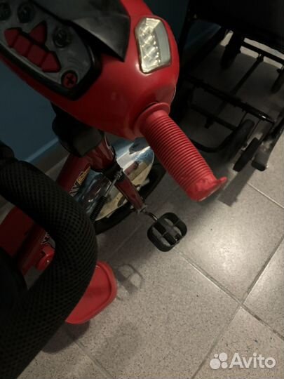 Детский велосипед бу с ручкой