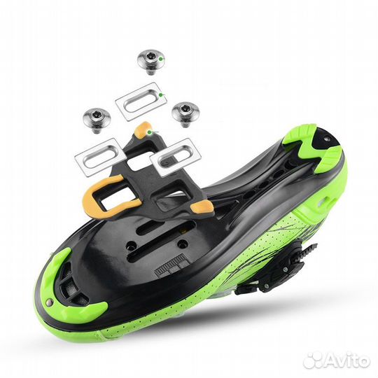 Шоссейные контактные педали Rockbros LP-RD2BK