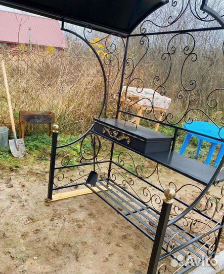 Беседка с мангалом