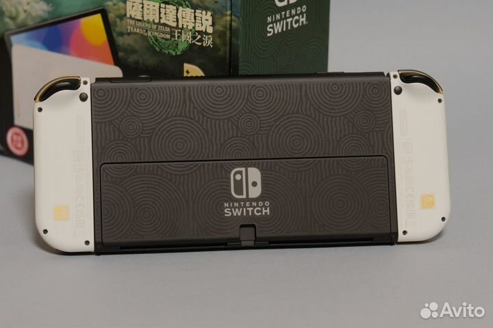 Новая прошитая Nintendo Switch Oled Zelda Edition