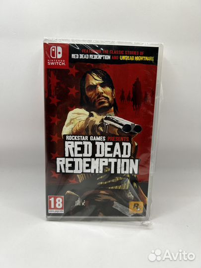 Картридж Switch Red Dead Redemption поврежд. плён