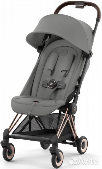 Коляска Cybex Coya шасси Rose Gold, Mirage Grey