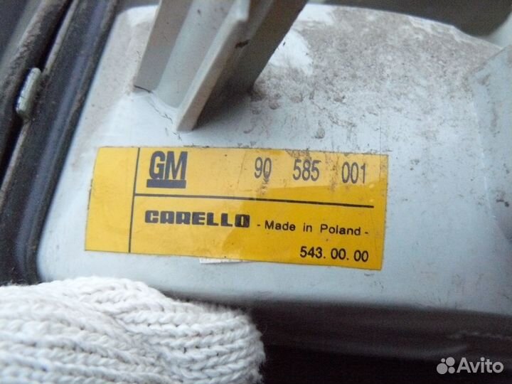 Фонарь левый для Opel Vectra B Универсал