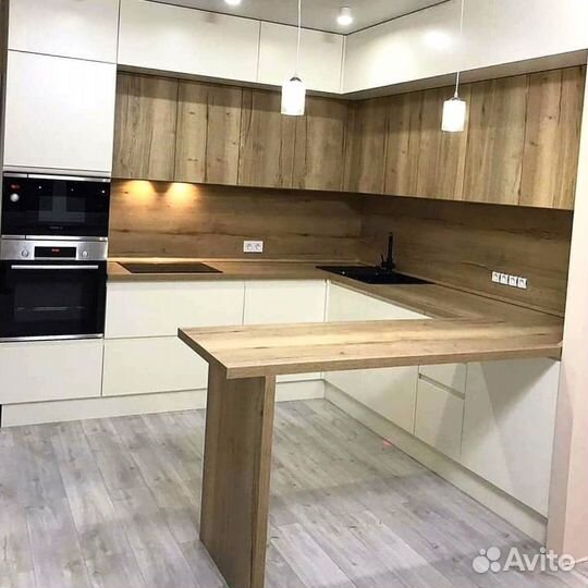 Кухня в потолок