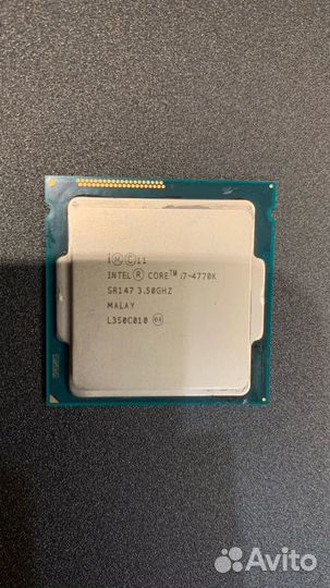 Intel Core i7 4770k Socket 1150 LGA 3.50 GHz