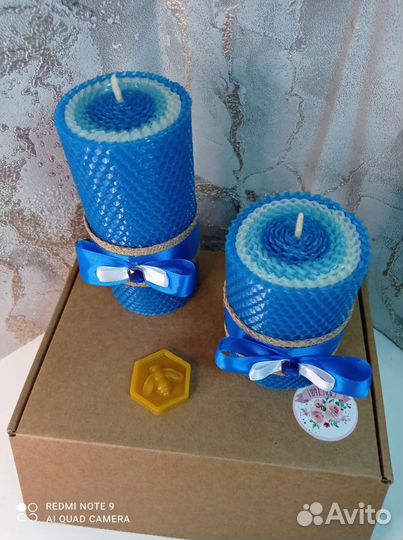 Свечи натуральный воск ручная работа