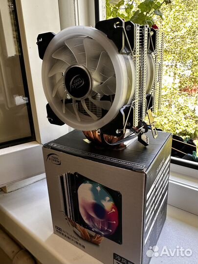 Башенный кулер для процессора AMD Intel 4/6 трубок