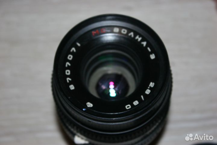 Волна 3 объектив+ переходник на Canon EOS