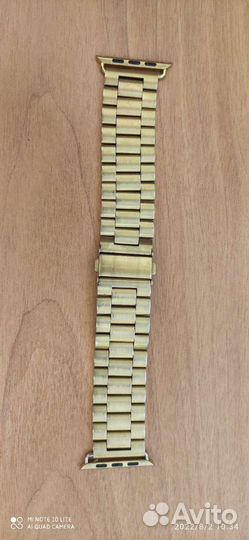 Ремешок для Apple Watch 42/44 Gold