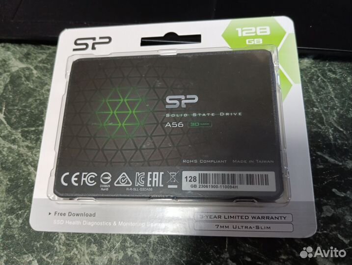 SSD диск 128гб Silicon Power Ace A56