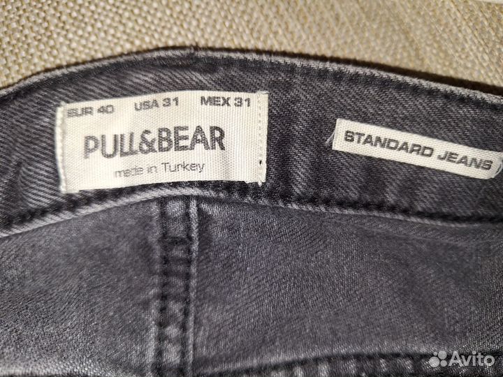 Джинсы pull and bear мужские 31