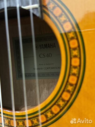 Гитара yamaha cs40 3/4
