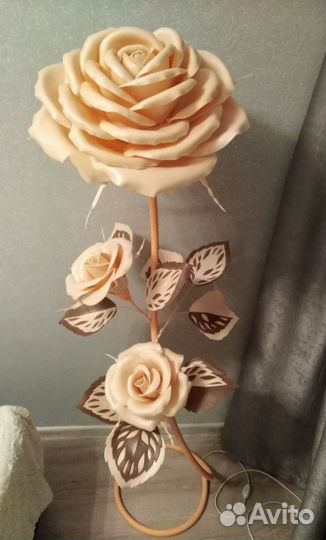 Светильник Роза из изолона
