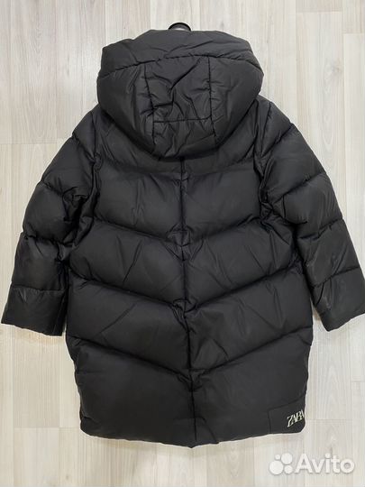 Пуховик Zara для девочки 128