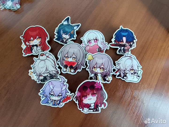 Аниме значки / брелки