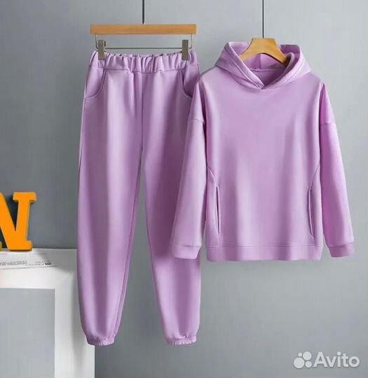 Спортивный костюм на флисе женский