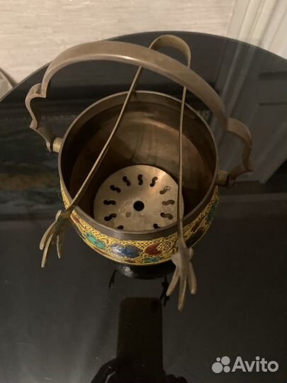 Ведерко для льда из латуни. Индия