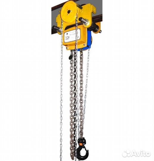 Тельферы канатные и цепные