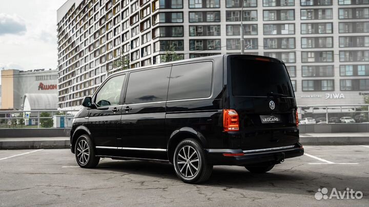 Аренда Volkswagen Multivan черный V class Мультивен