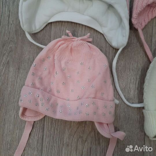 Шапки детские на девочку