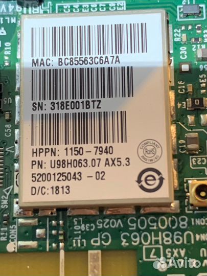 Wi-fi модуль 1150-7940 hp m451