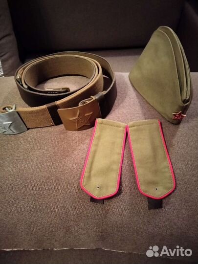 Пилотки, ремни и пилотки ВОВ