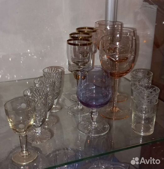 Фужеры СССР рюмки стопки