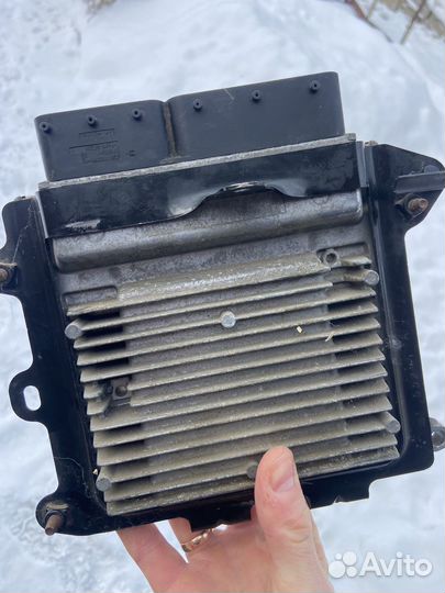Блок управления двигателем dodge caliber