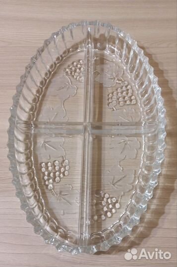 Хрустальные тарелки