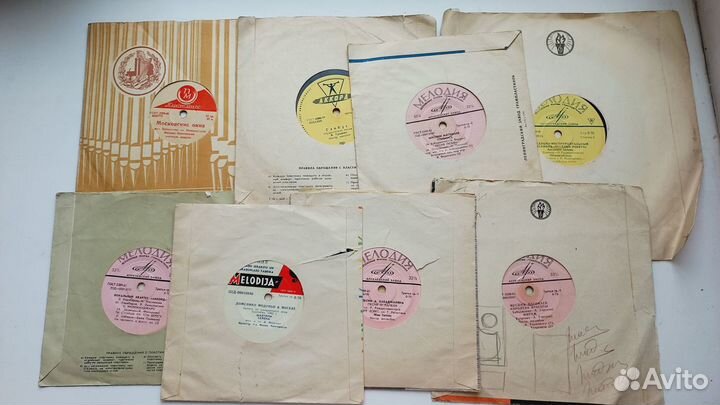 Старинные пластинки СССР