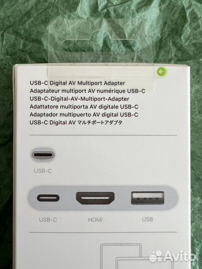 Адаптер Apple USB-C to Digital AV Multiport