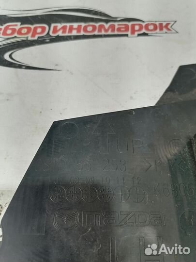 Воздуховод радиатора нижний Mazda 6 2.0 GH