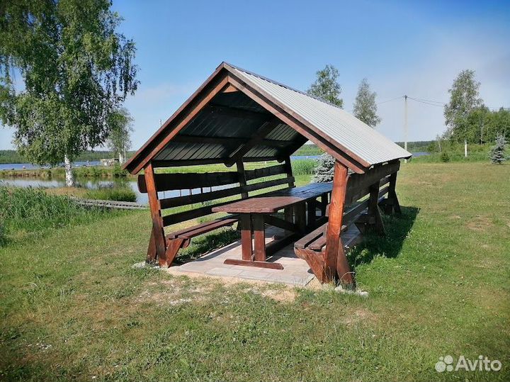 Аренда беседки с мангалом