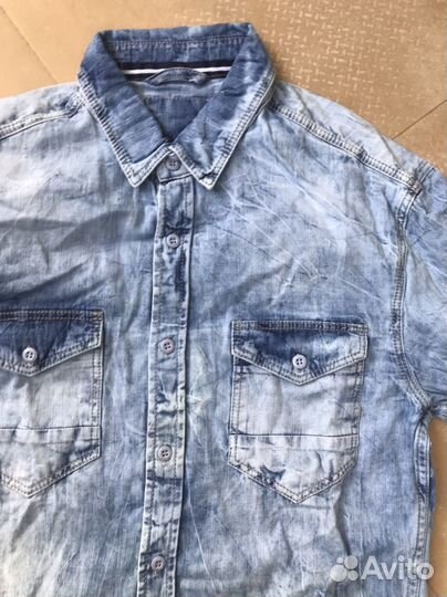 Джинсовая рубашка