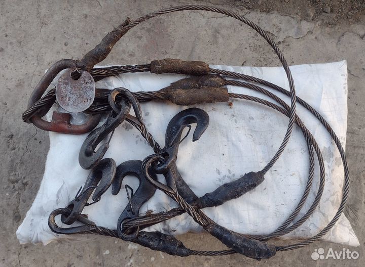 Стропы канатные четырёхветвевые 4ск 0,8 Паук