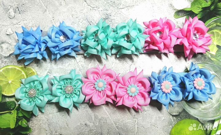 Резинки для волос ручной работы