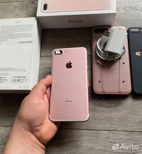 iPhone 7 plus /хороший /в оригинале /sim