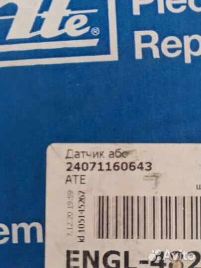 Датчик abs Renault