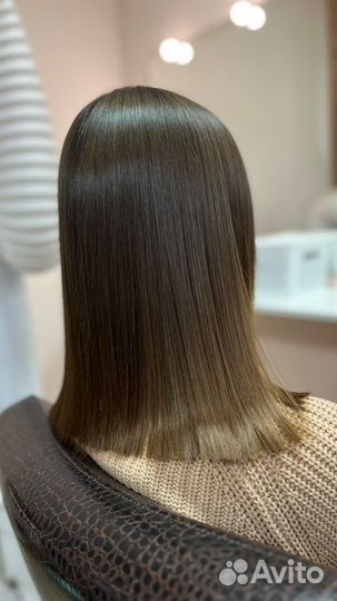 Кератин ботокс волос