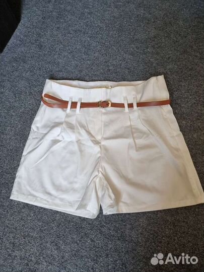 Шорты женские белые размер M