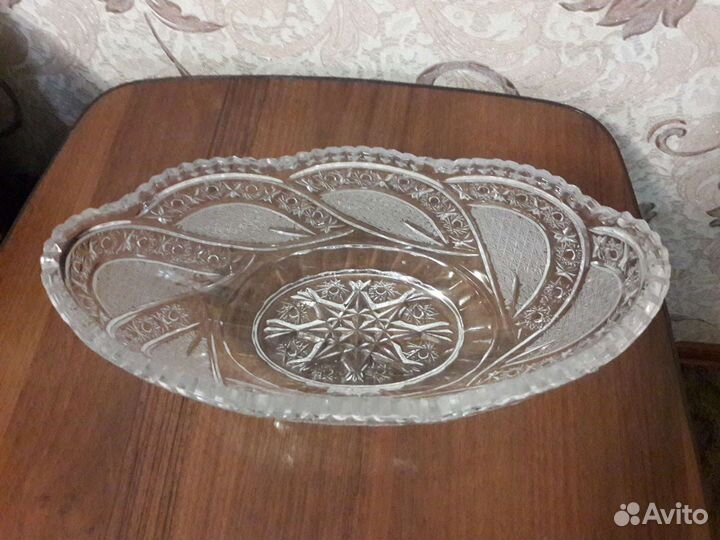 Хрустальная ваза Чехия